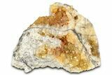 Sparkling Turkish Citrine Crystal Cluster - New Find! #336940-1